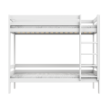 Etagenbettbett für Kinder 90 x 200 - mit Leiter - weiß - LIFETIME Elements