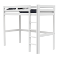 Hochbett für Kinder 90 x 200 - mit Leiter - weiß - LIFETIME Elements